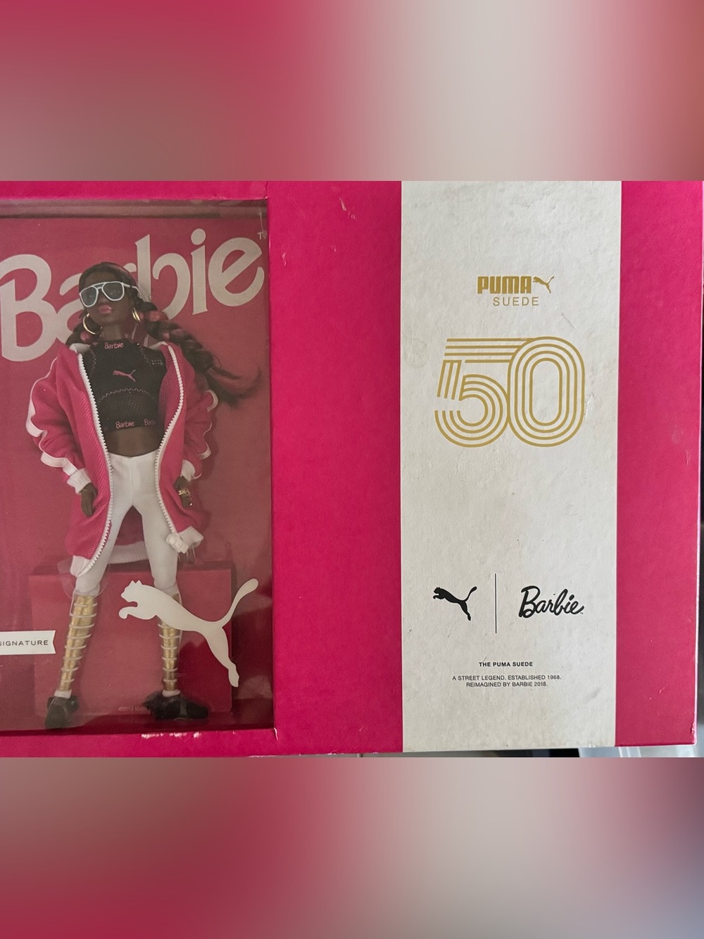 Pink Suede 50th Anniversary Collector Doll